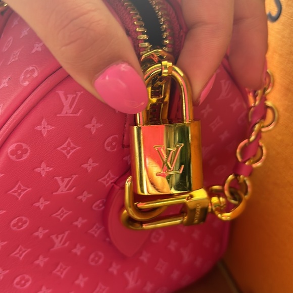 LOUIS VUITTON hot pink mini monogram speedy. - Picture 5 of 8